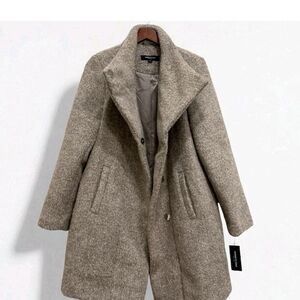 Kenneth Cole Women's Gray Trench Coat